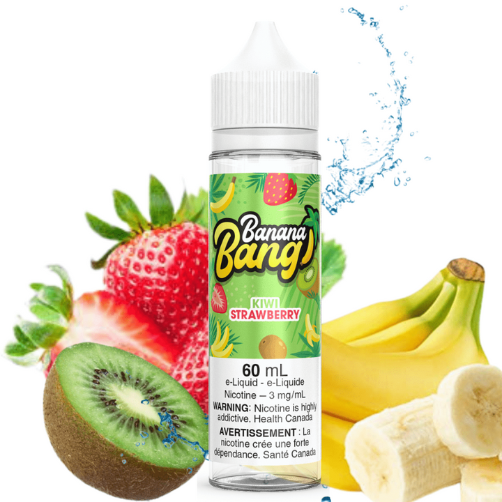 Kiwi Strawberry by Banana Bang E-liquid 3mg Vape Superstore Yorkton Saskatchewan