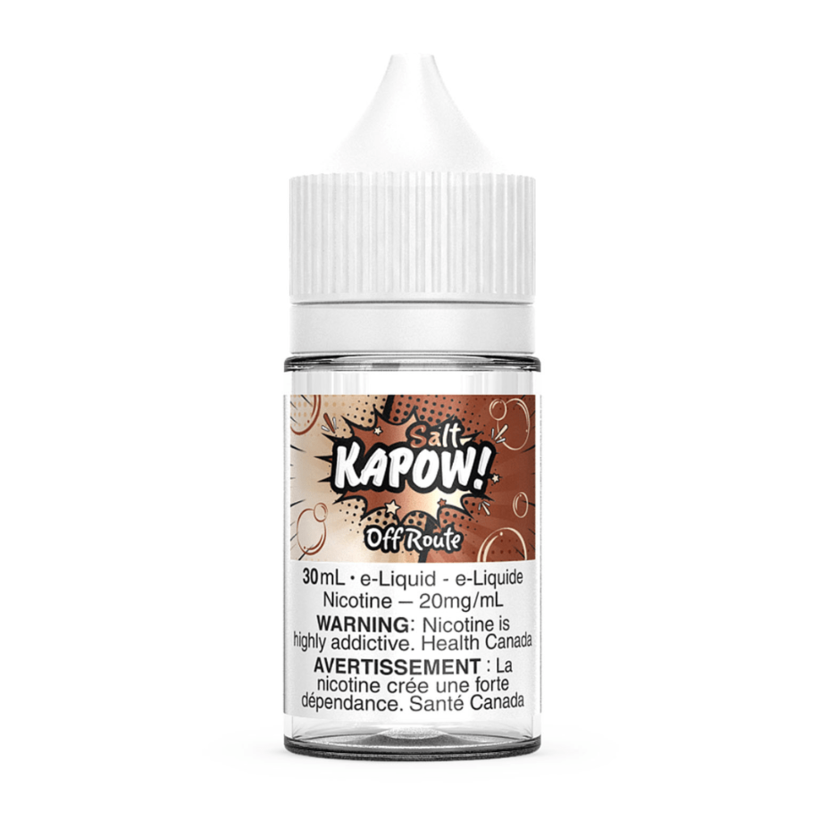 Off Route Salt by Kapow E-Liquid 30ml / 12mg Vape Superstore Yorkton Saskatchewan