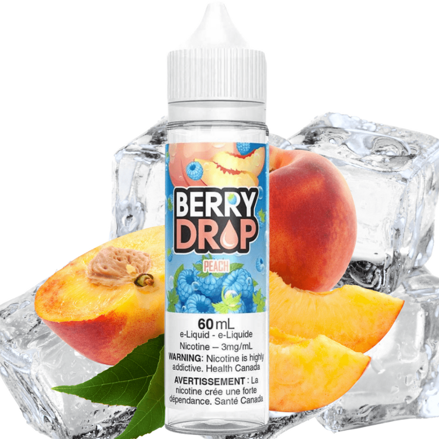 Peach Ice by Berry Drop E-Liquid 3mg Vape Superstore Yorkton Saskatchewan