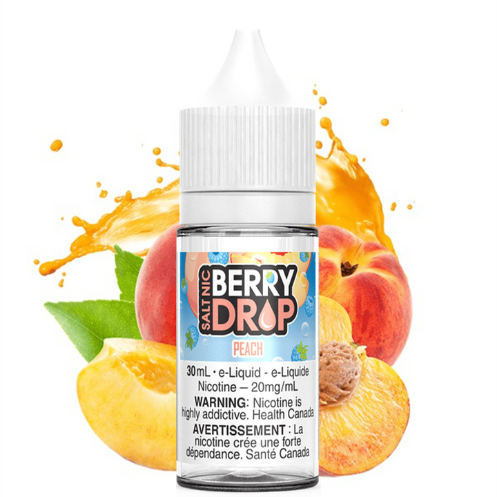 Peach Salt by Berry Drop E-Liquid Vape Superstore Yorkton Saskatchewan