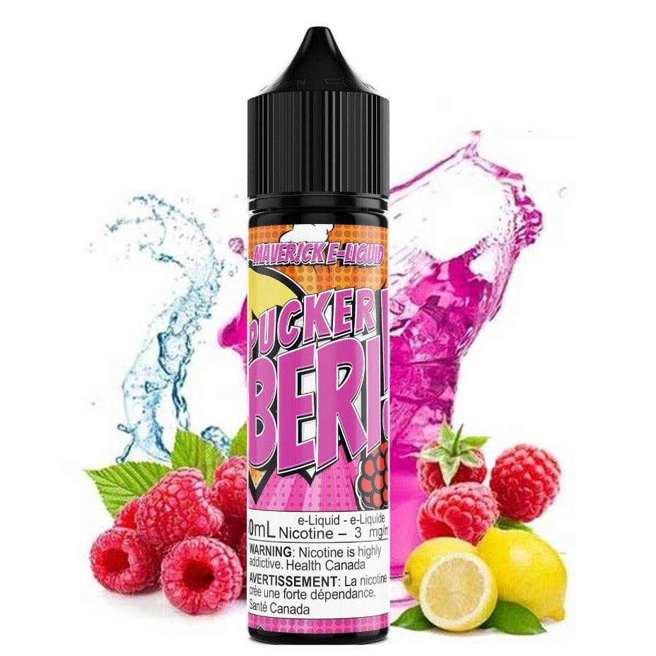 Pucker Beri by Maverick E-Liquid 60ml / 3mg Vape Superstore Yorkton Saskatchewan