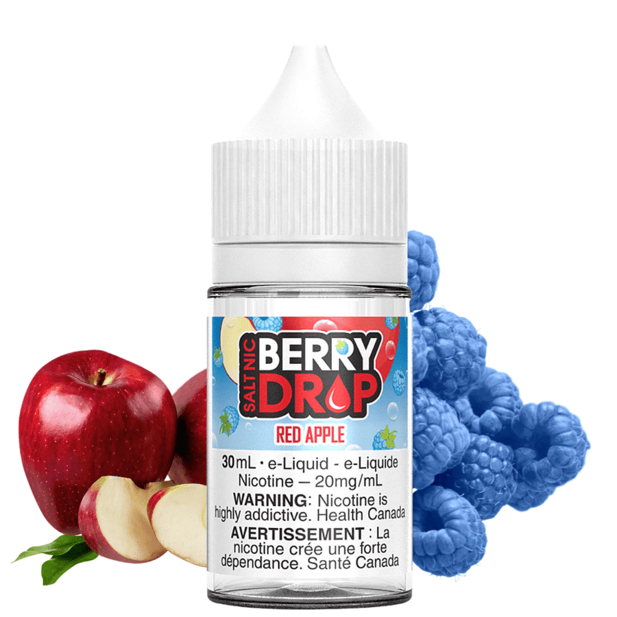 Red Apple Salt by Berry Drop E-Liquid 30mL / 12mg Vape Superstore Yorkton Saskatchewan
