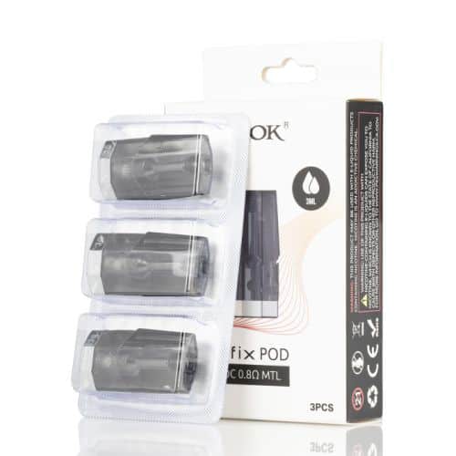 Smok Nfix Replacement Pods-CRC 3/pkg / DC 0.8 MTL Vape Superstore Yorkton Saskatchewan