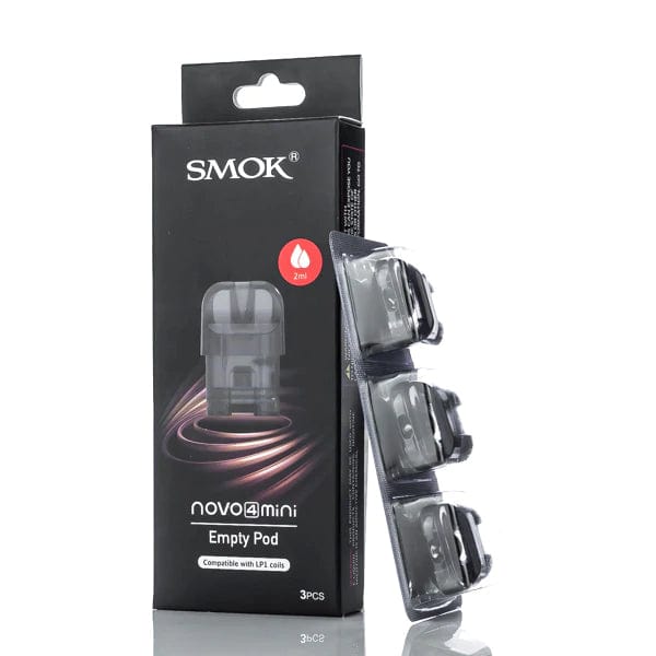 Smok Novo 4 Mini Replacement Pods 3/pkg Vape Superstore Yorkton Saskatchewan