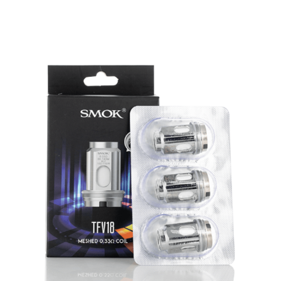 SMOK TFV18 Replacement Coils - 3pck 0.33ohm Vape Superstore Yorkton Saskatchewan
