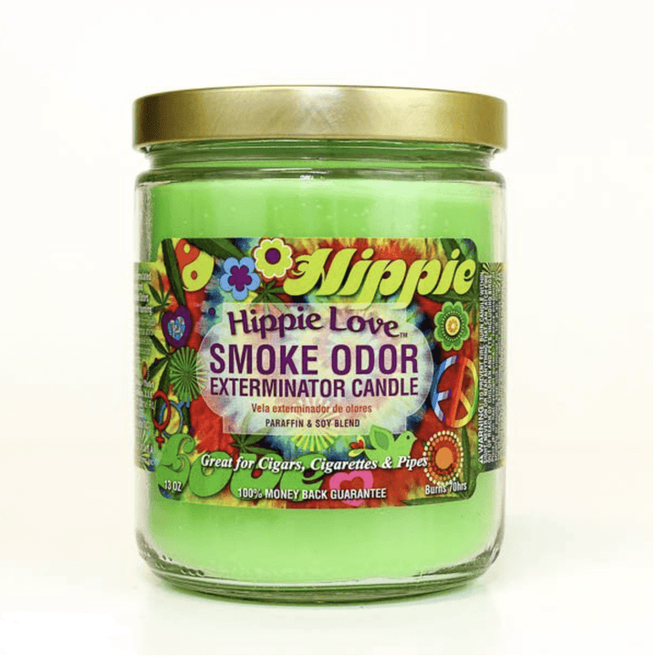 Smoke Odor 13oz Candles Hippie Love Vape Superstore Yorkton Saskatchewan
