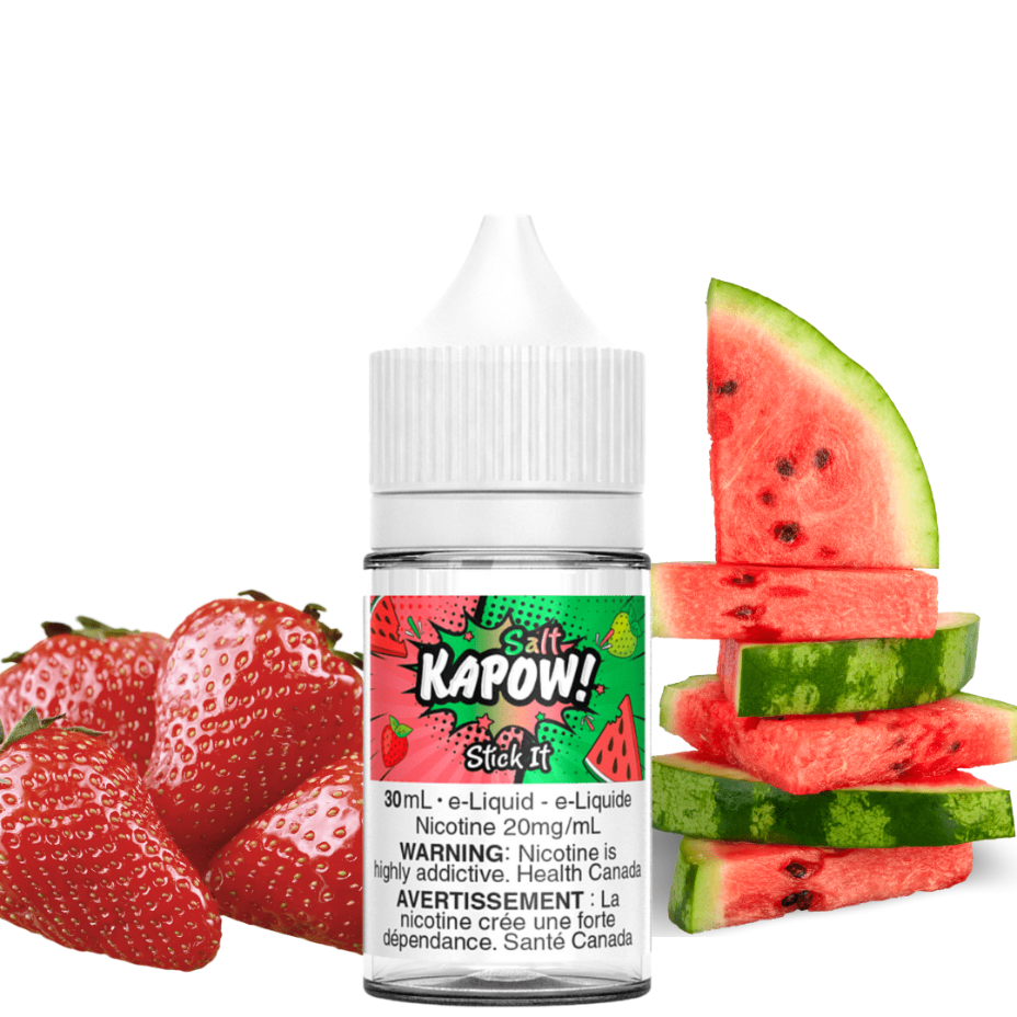 Stick It Salt by Kapow E-Liquid 12mg Vape Superstore Yorkton Saskatchewan