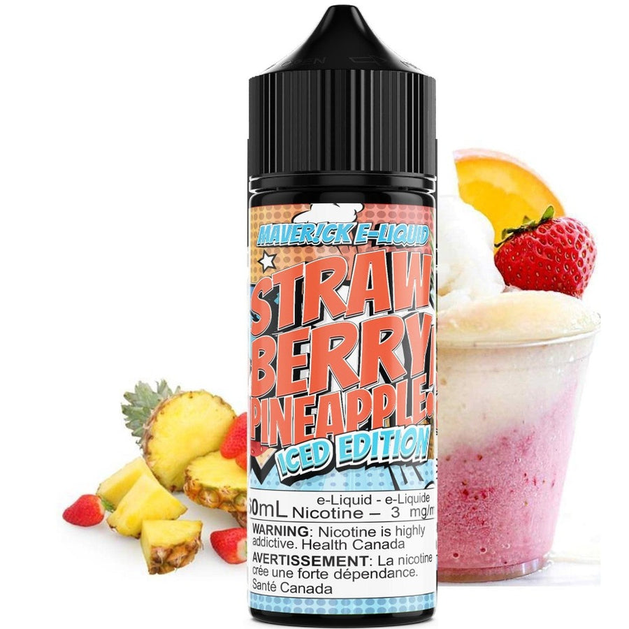 Strawberry Pineapple Iced by Maverick E-Liquid 60ml / 3mg Vape Superstore Yorkton Saskatchewan