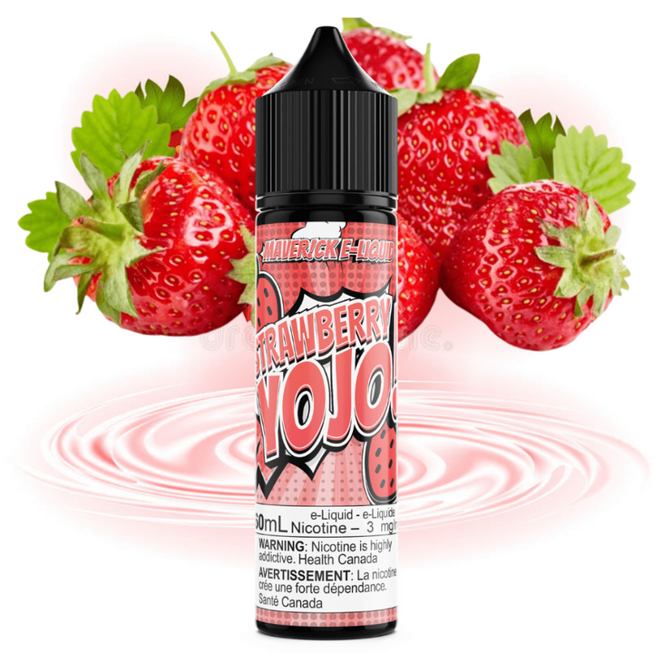 Strawberry Yojo by Maverick E-Liquid 60ml / 3mg Vape Superstore Yorkton Saskatchewan