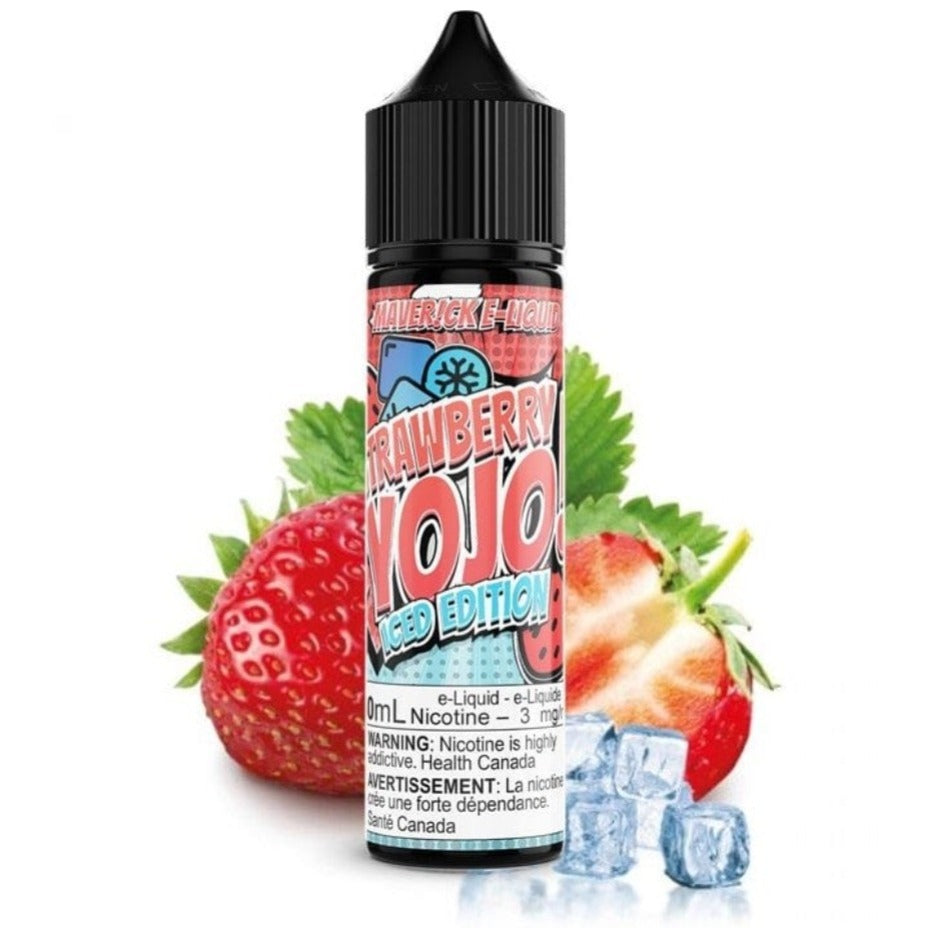 Strawberry Yojo Iced by Maverick E-Liquid 60ml / 3mg Vape Superstore Yorkton Saskatchewan