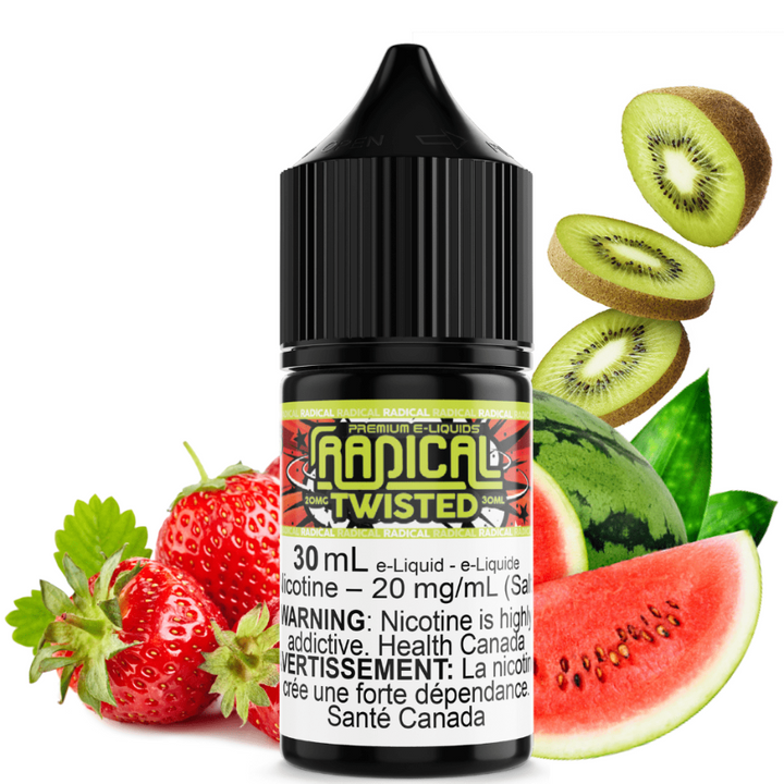 Twisted Salt Nic by Radical E-liquid 30ml / 12mg Vape Superstore Yorkton Saskatchewan