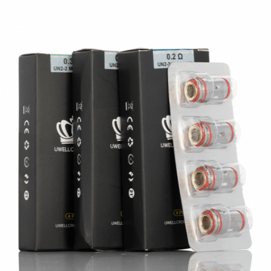 Uwell Crown V Replacement Coils - 4pck 0.23ohm TC Vape Superstore Yorkton Saskatchewan