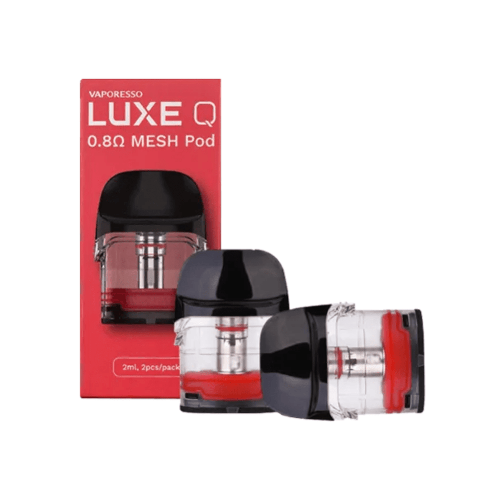 VAPORESSO LUXE Q REPLACEMENT POD 0.8ohm Mesh Vape Superstore Yorkton Saskatchewan
