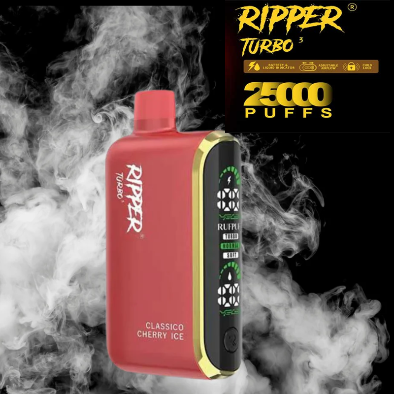 Gcore Ripper T3 Disposabl Vape 25,000 puff turbo disposable - Yorkton Sask