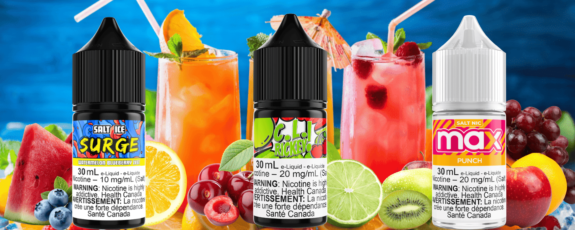 Beverage Flavoured Salt Nicotine at Yorkton Vape SuperStore in Saskatchewan, Canada