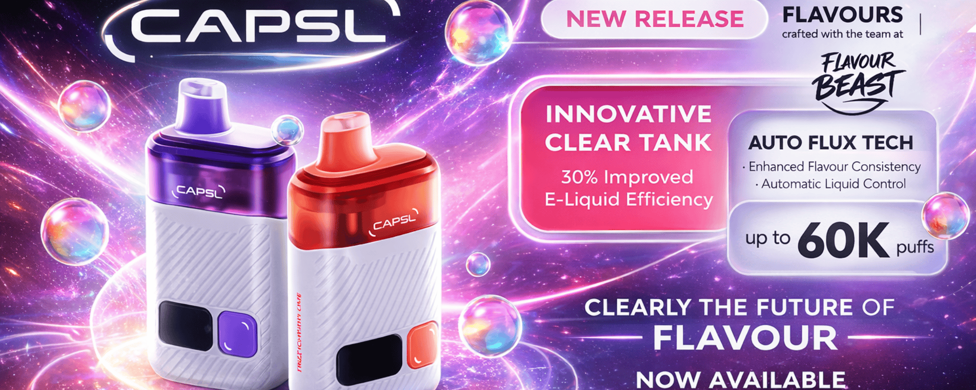 Flavour Beast CAPSL 60k in Brandon Manitoba