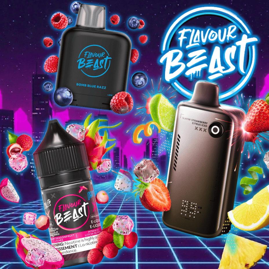 Flavour Beast collection in Yorkton Sask