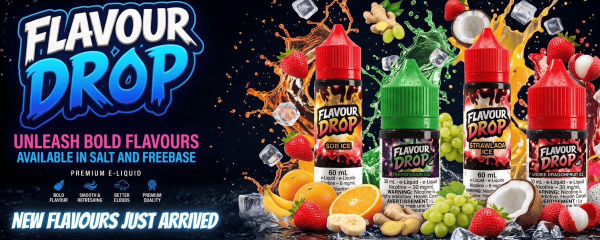 Flavour Drop Freebase E-Liquid Vape SuperStore Yorkton Saskatchewan