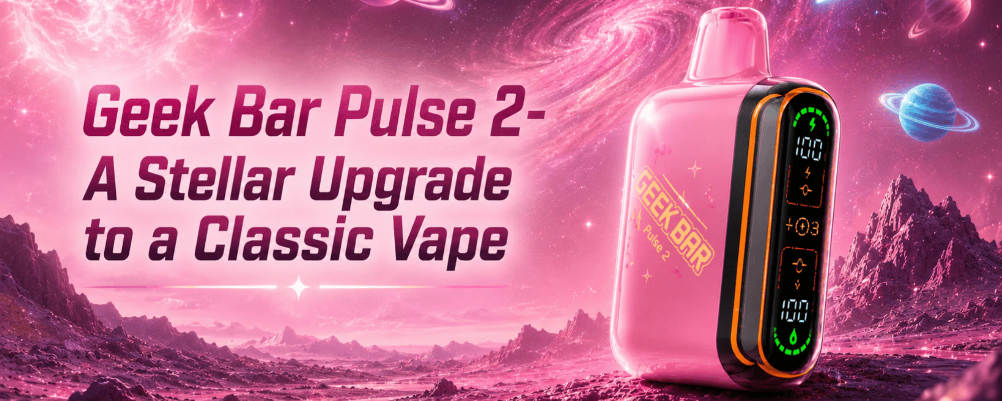 Geek Bar Pulse 2 80K Disposable Vape at Yorkton Vape SuperStore in Saskatchewan Canada