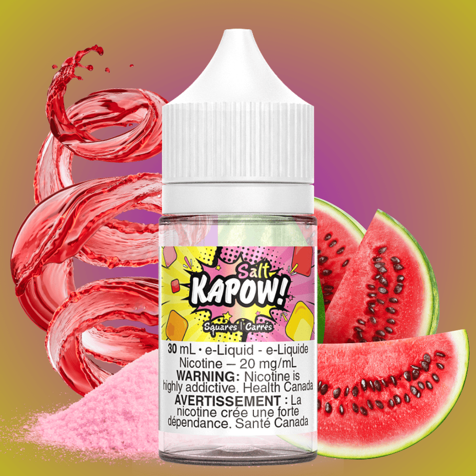 Kapow Salts 30mL / 20mg Squares Vape SuperStores Yorkton Saskatchewan