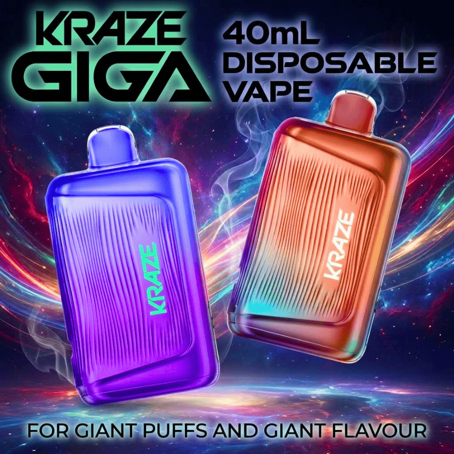 Kraze Giga 150K Disposable Vapes Vape SuperStore Yorkton Saskatchewan