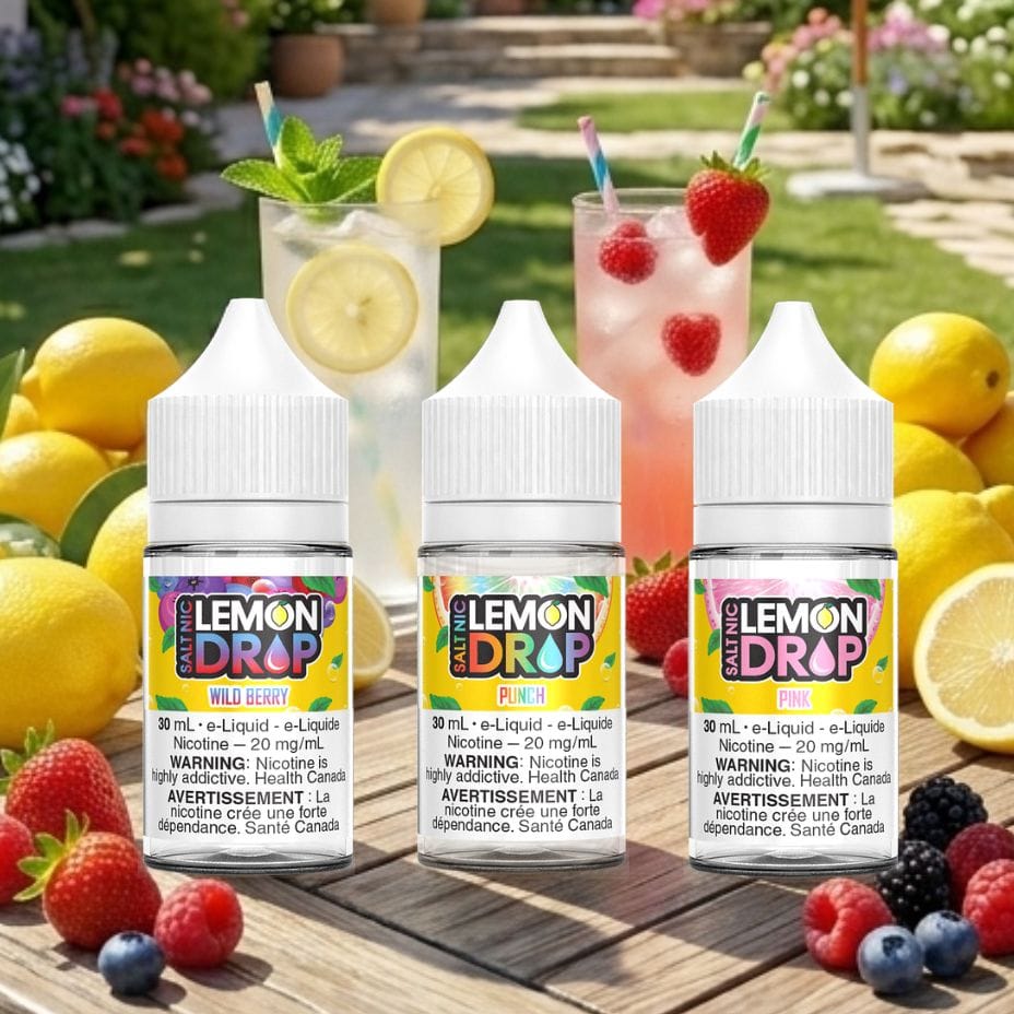 Lemon Drop Salt E-Liquid Vape SuperStore Yorkton Saskatchewan
