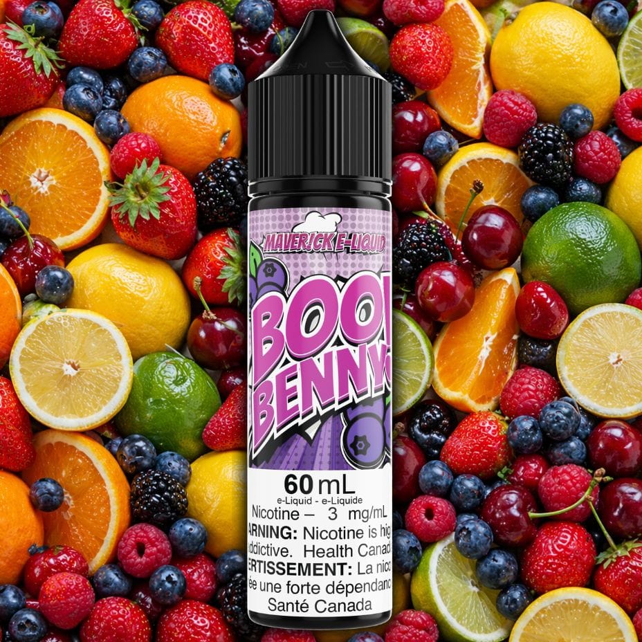Maverick Boo Benny E-Liquid / 60ml / 3mg Vape SuperStore Yorkton Saskatchewan