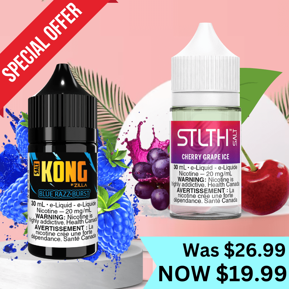 Salt Nicotine Vape Juice Sale in Saskatchewan at Yorkton Vape SuperStore, Canada