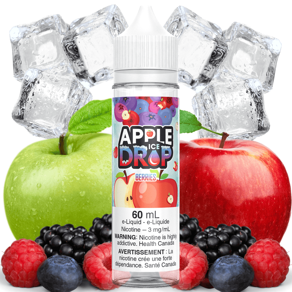 Apple Drop E-Liquid - Berries Ice Vape Superstore Yorkton Saskatchewan