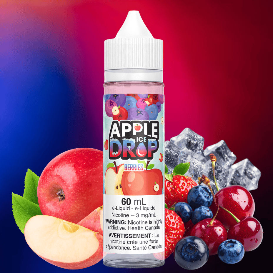 Apple Drop E-Liquid - Berries Ice Vape Superstore Yorkton Saskatchewan