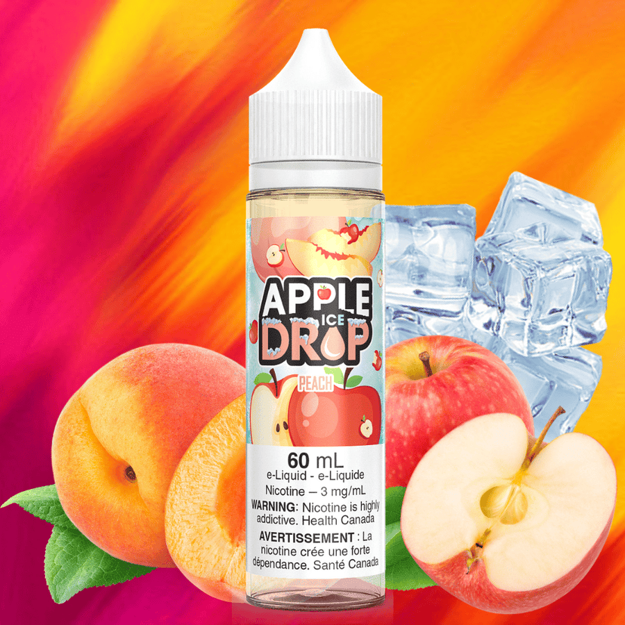 Apple Drop E-Liquid - Peach Ice Vape Superstore Yorkton Saskatchewan
