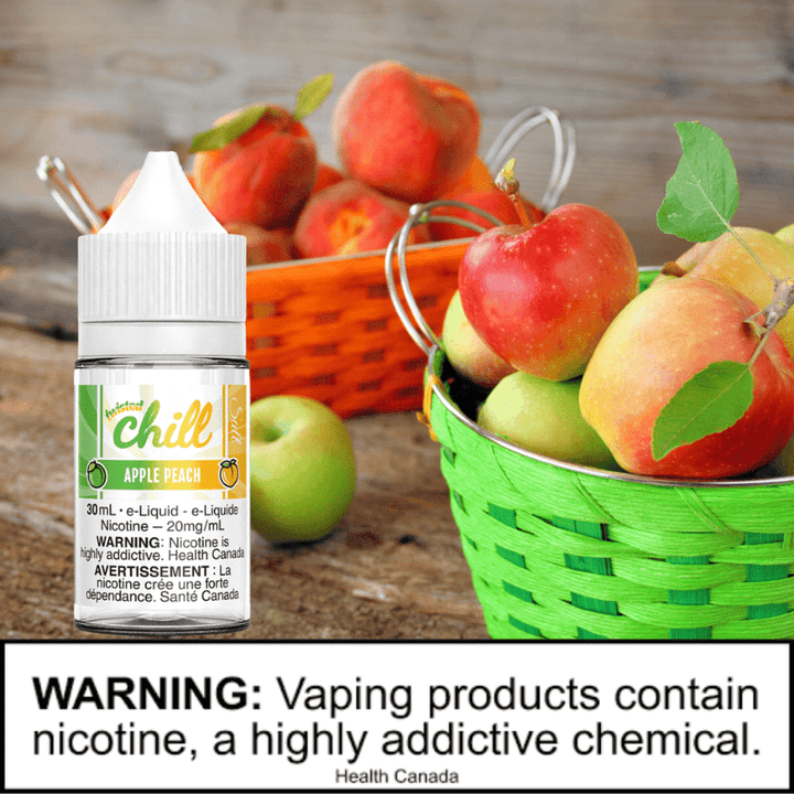 Apple Peach Salts by Chill E-Liquid Vape Superstore Yorkton Saskatchewan