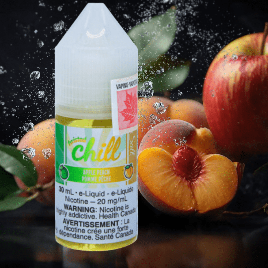 Apple Peach Salts by Chill E-Liquid Vape Superstore Yorkton Saskatchewan