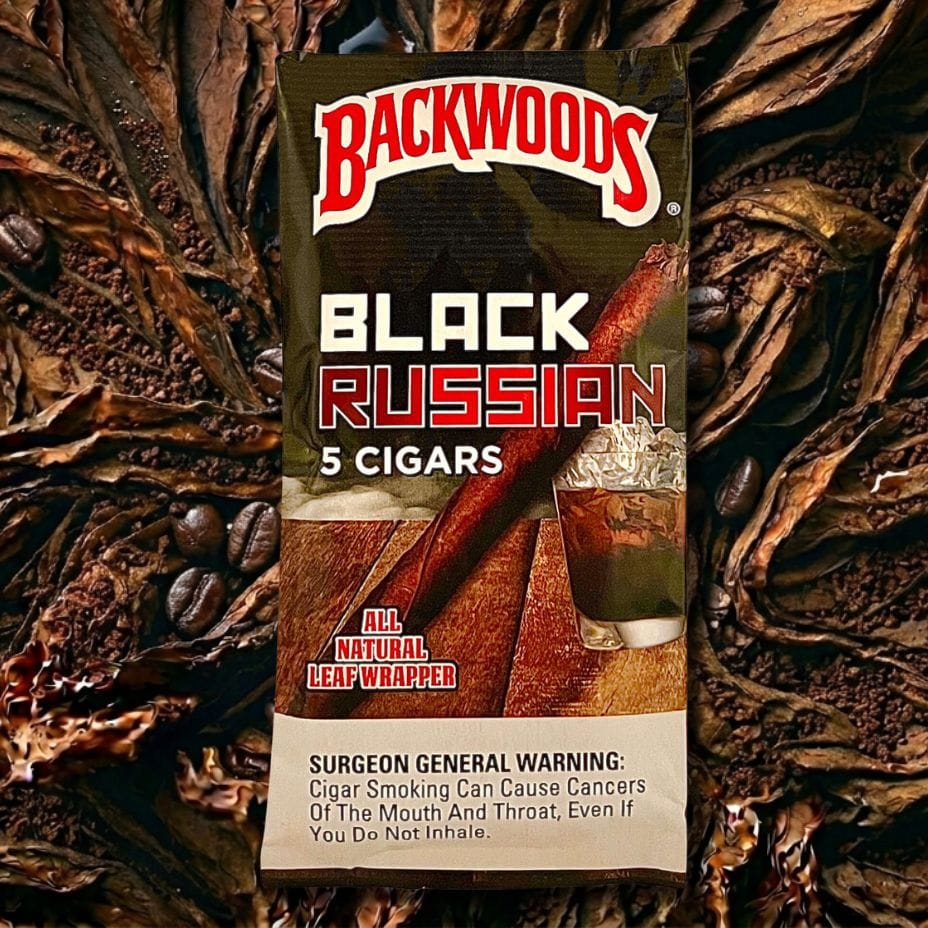 Backwoods Cigars - Black Russian 5/pkg Vape Superstore Yorkton Saskatchewan