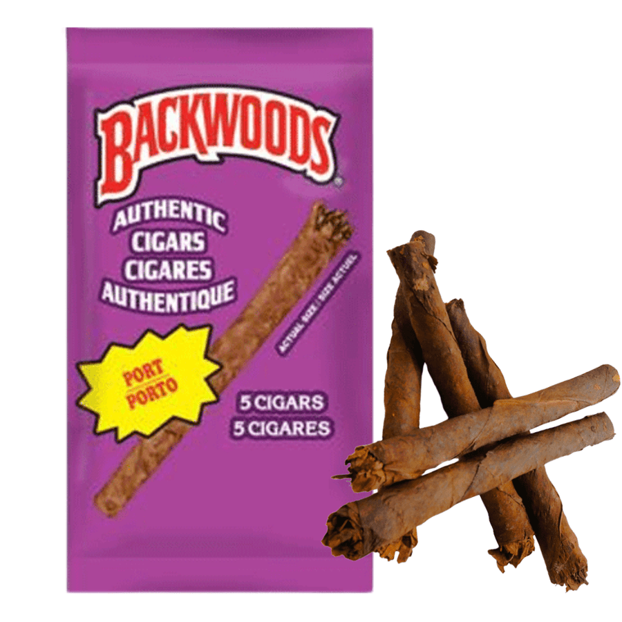 Backwoods Cigars Cigars Backwoods Cigars-Port 5/pkg Backwoods Cigars-Port 5/pkg-Yorkton Vape SuperStore Saskatchewan