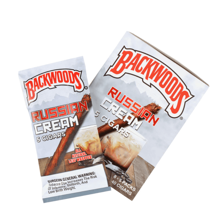 Backwoods Cigars - Russian Cream 5/pkg Vape Superstore Yorkton Saskatchewan