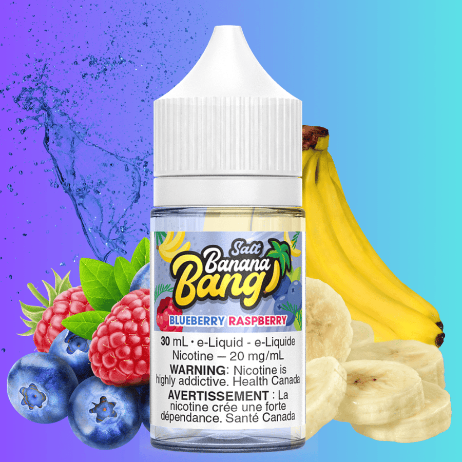 Banana Bang Salt - Blueberry Raspberry Vape Superstore Yorkton Saskatchewan