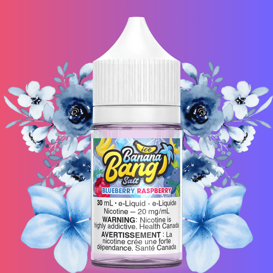 Banana Bang Salt E-Liquid Salt Nic E-Liquid Blueberry Raspberry Ice Salt by Banana Bang Blueberry Raspberry Ice Salt by Banana Bang-Yorkton Vape 
