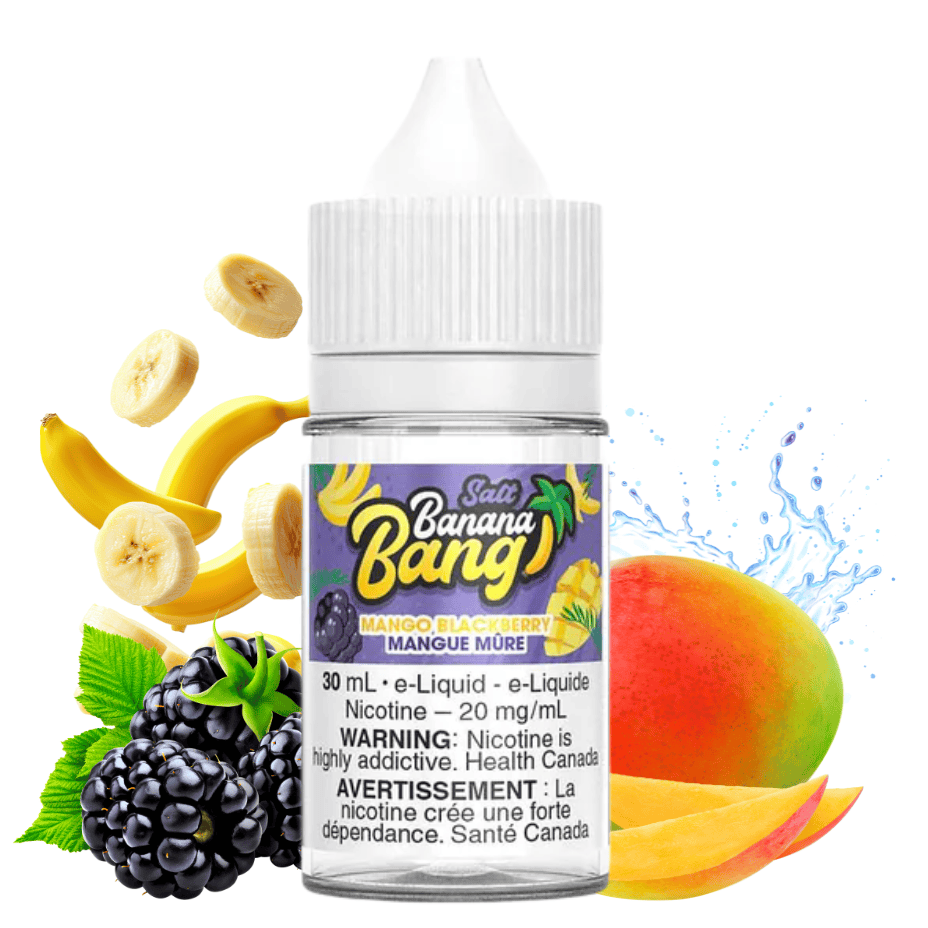 Banana Bang Salt - Mango Blackberry Vape Superstore Yorkton Saskatchewan