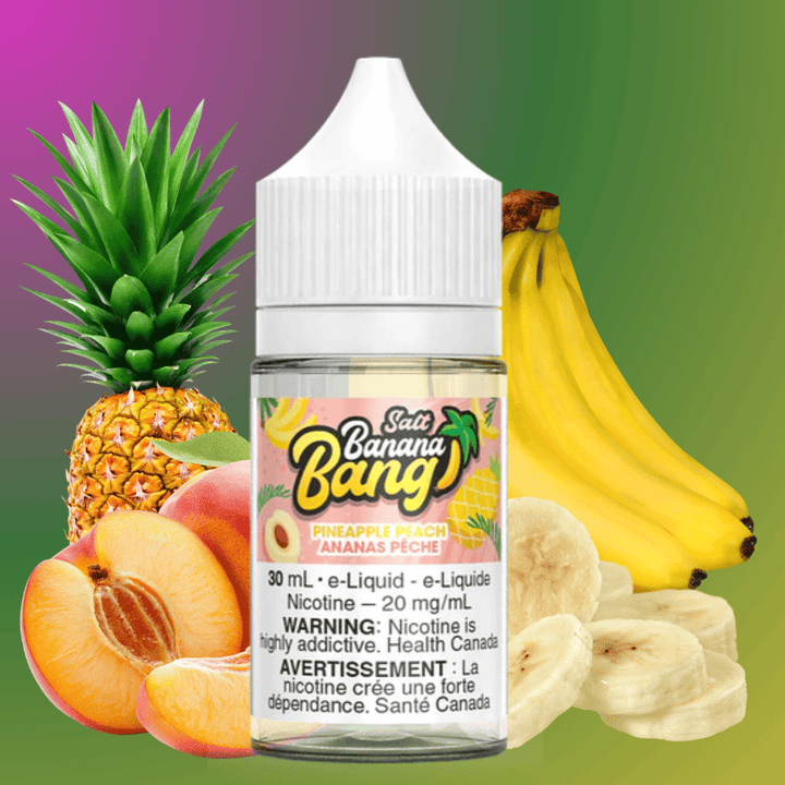 Banana Bang Salt - Pineapple Peach Vape Superstore Yorkton Saskatchewan