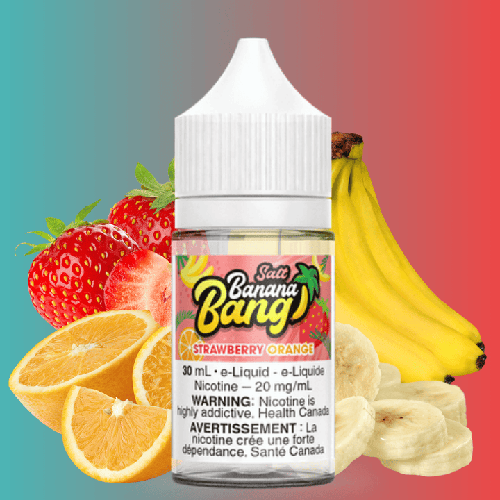 Banana Bang Salt - Strawberry Orange Vape Superstore Yorkton Saskatchewan