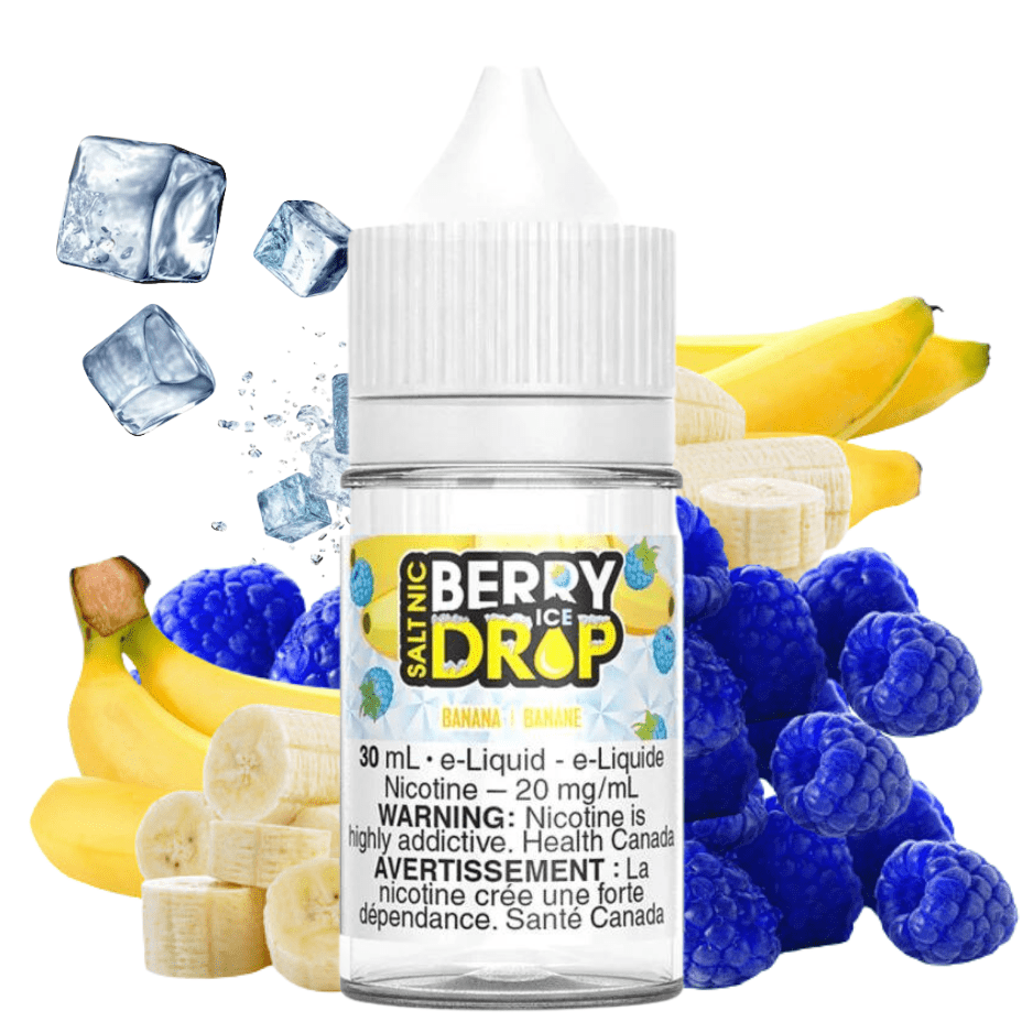 Banana Ice Salt by Berry Drop E-liquid 30ml / 12mg Vape Superstore Yorkton Saskatchewan