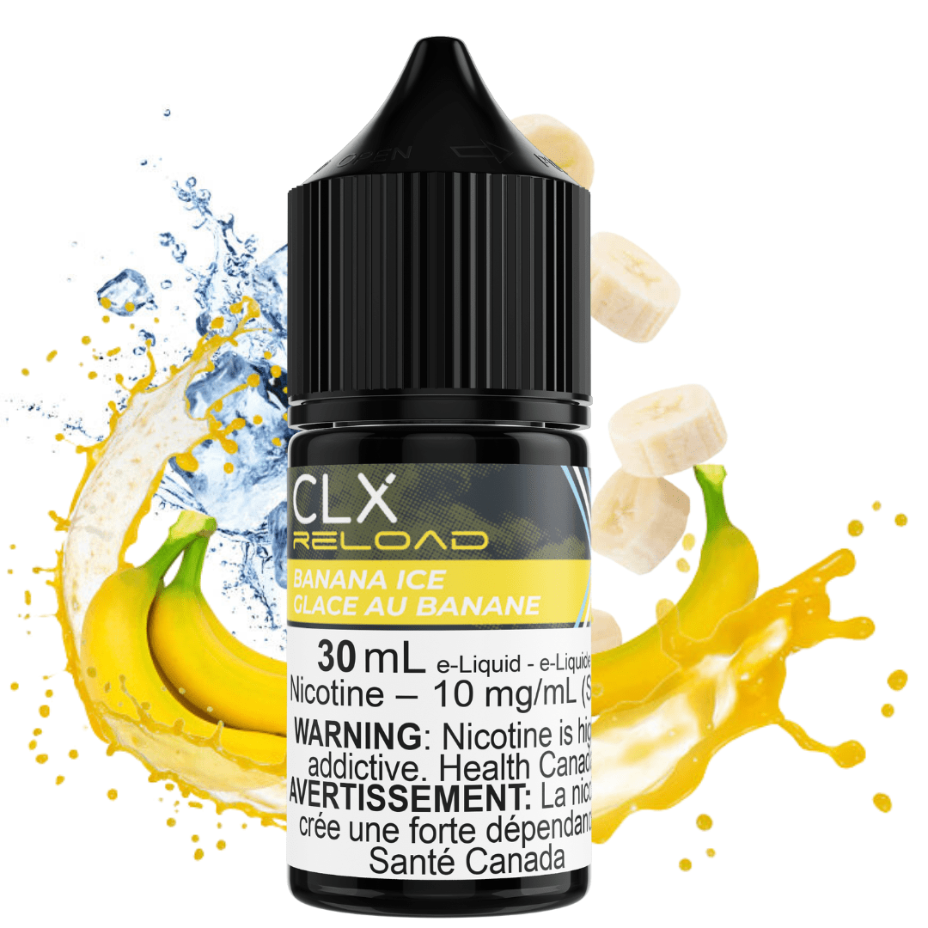 Banana Ice Salt by CLX Reload E-Liquid Vape Superstore Yorkton Saskatchewan