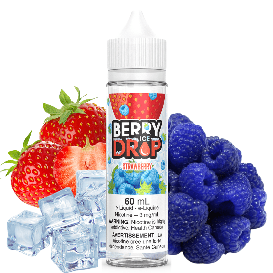Berry Drop E-Liquid - Strawberry Ice Vape Superstore Yorkton Saskatchewan
