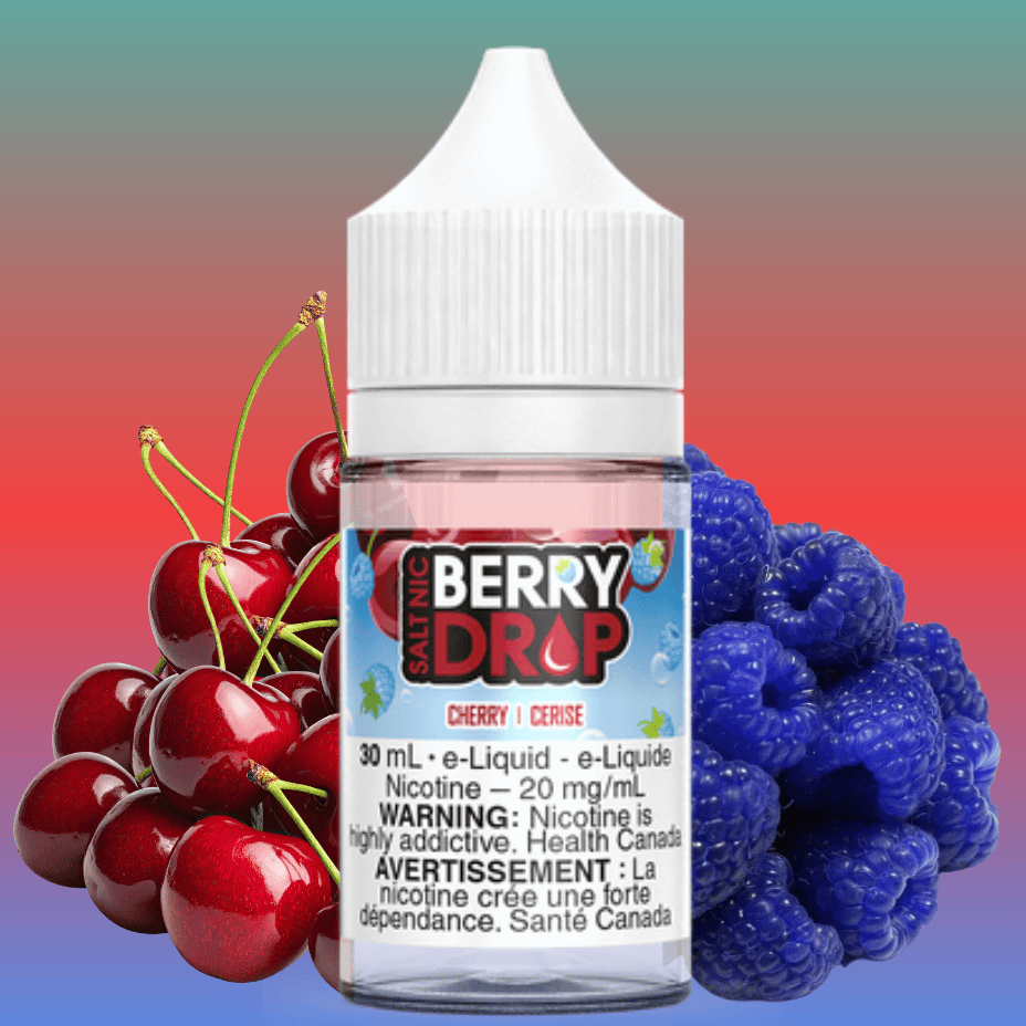 Berry Drop Salt - Cherry 30ml / 12mg Vape Superstore Yorkton Saskatchewan