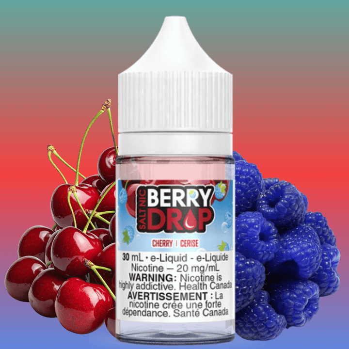 Berry Drop Salt - Cherry 30ml / 12mg Vape Superstore Yorkton Saskatchewan