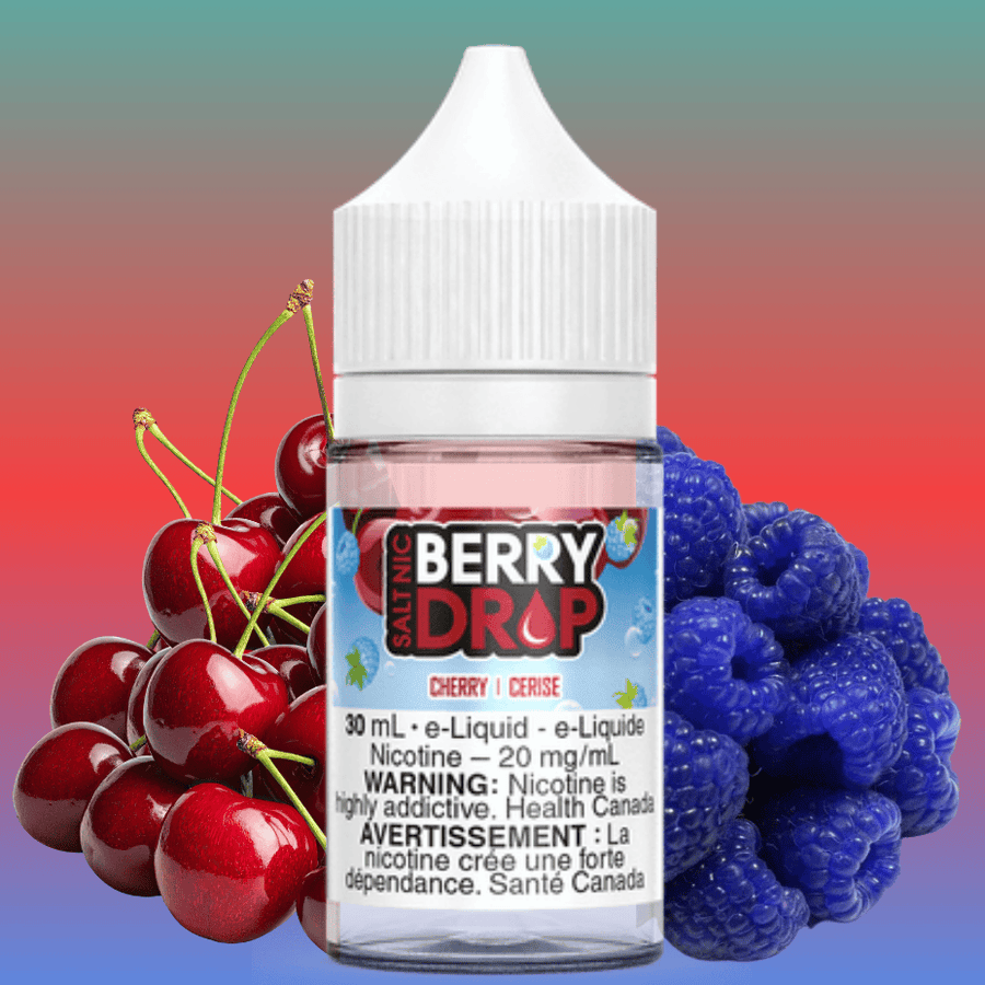 Berry Drop Salt - Cherry 30ml / 12mg Vape Superstore Yorkton Saskatchewan