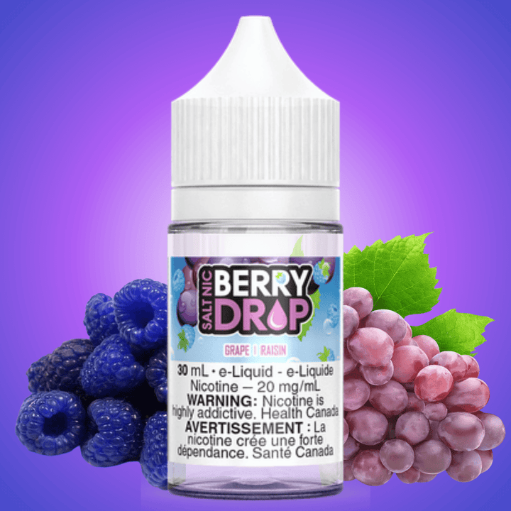 Berry Drop Salt - Grape 30ml / 12mg Vape Superstore Yorkton Saskatchewan
