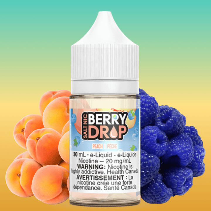 Berry Drop Salt - Peach Vape Superstore Yorkton Saskatchewan