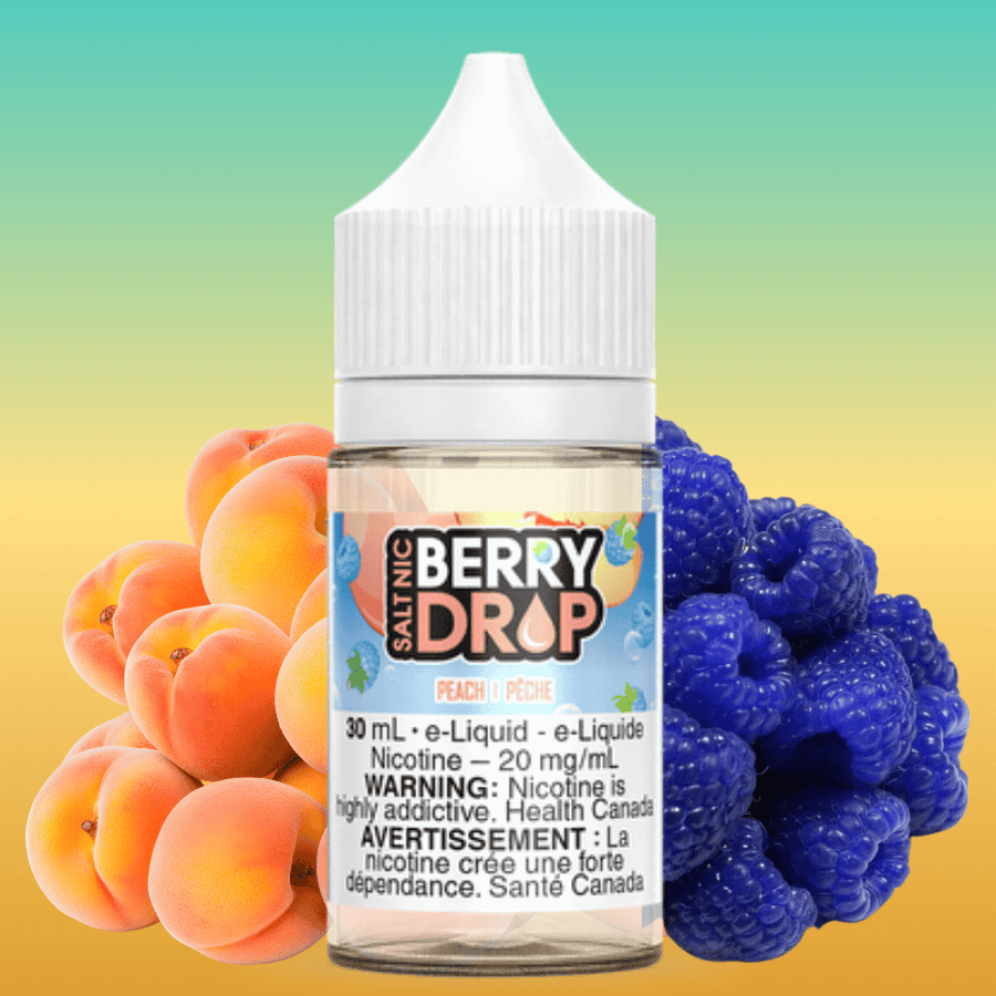Berry Drop Salt - Peach Vape Superstore Yorkton Saskatchewan